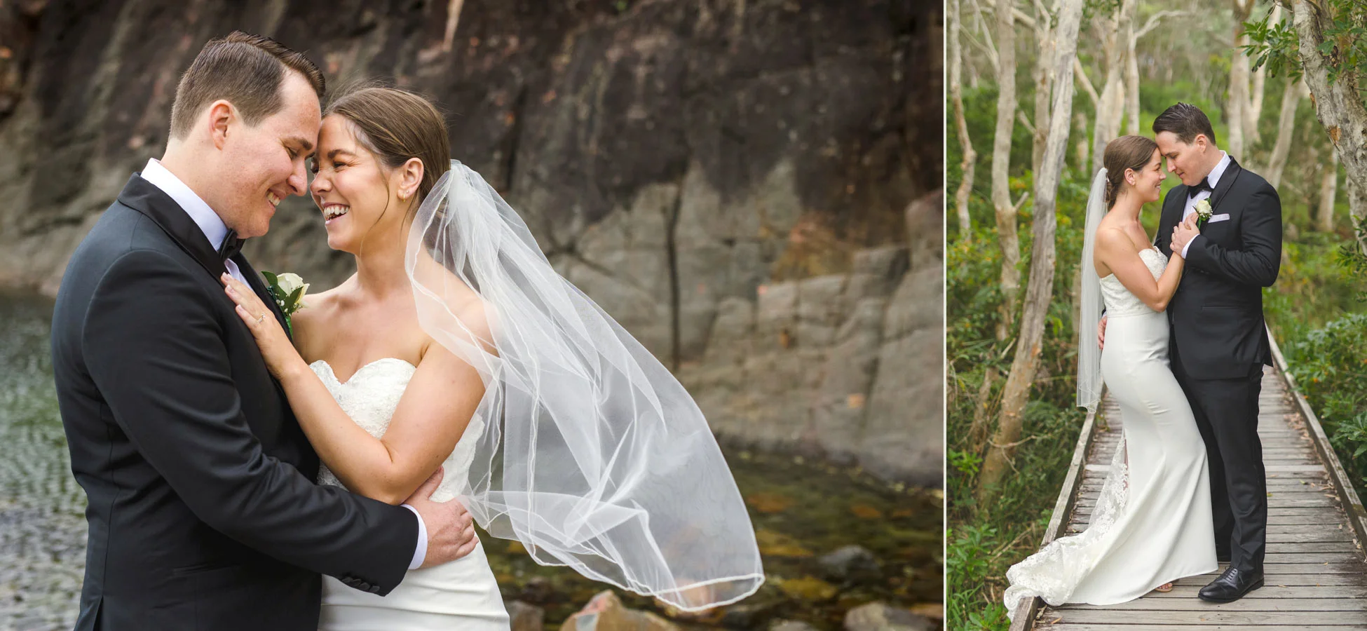 Wedding Photography at Barry Park, Fingal Bay