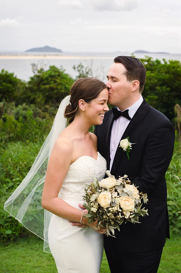 Wedding Photography at Barry Park, Fingal Bay